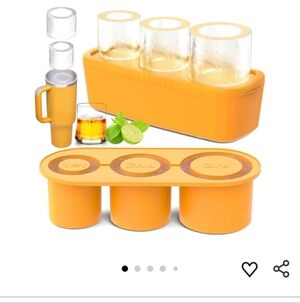 Silicone ice cube, tumbler maker ice